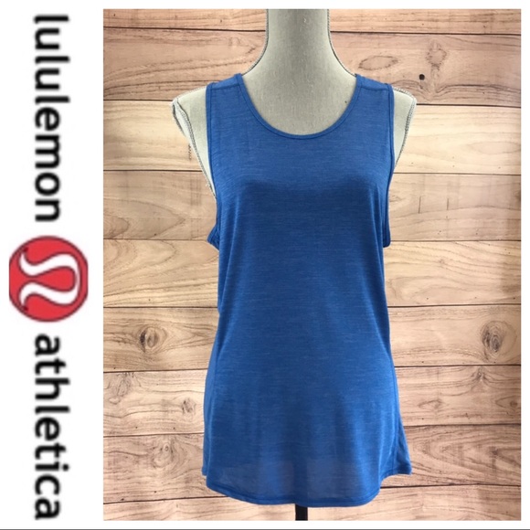 💕SALE💕 Lululemon Blue Muscle Tank Top - Picture 2 of 8